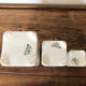 Set of 3 vintage Ditmar pots