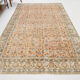 6x10 Pale Orange Floral Turkish Rug, 195x313Cm