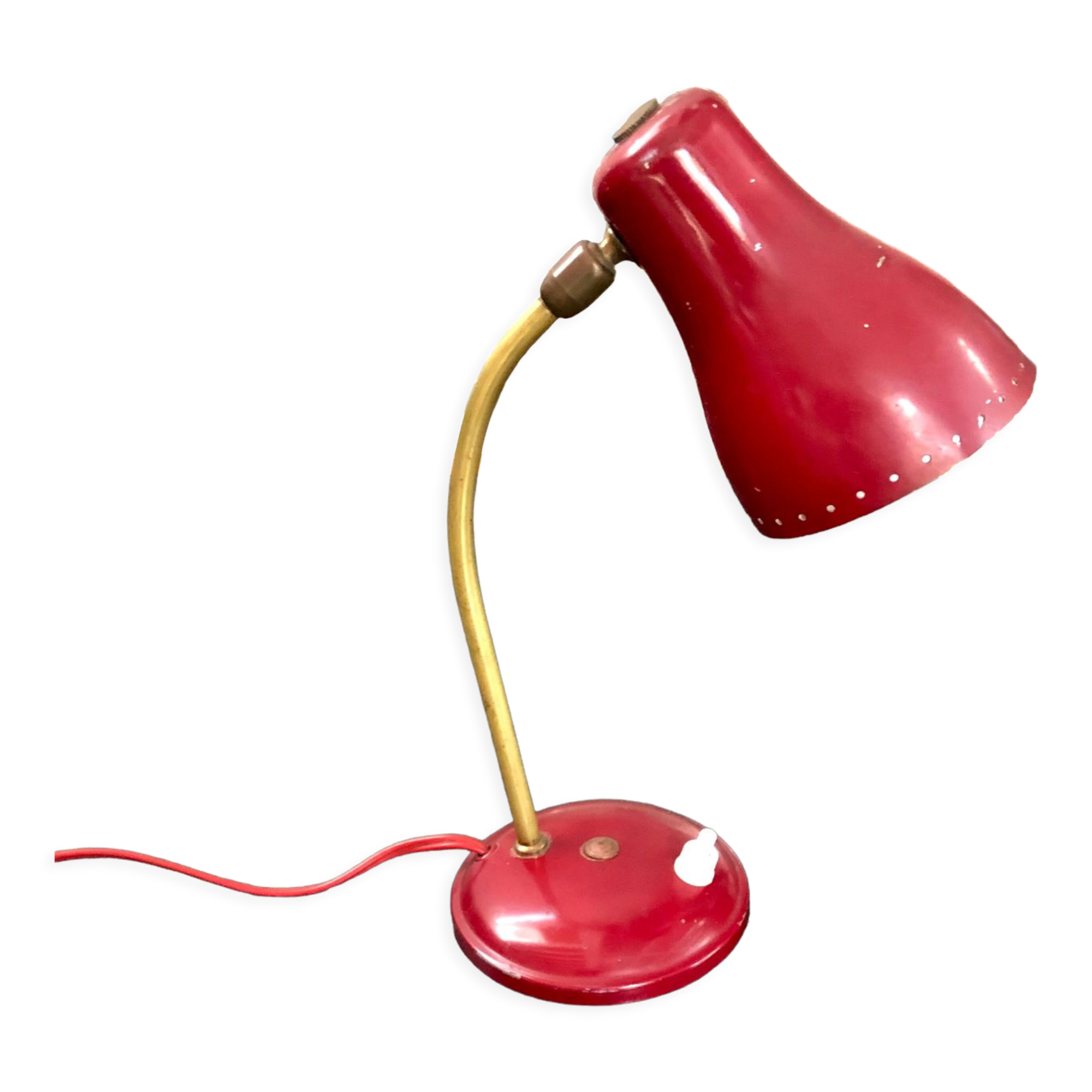 Lamp casserole burgundy