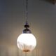 Murano glass hanging lamp by Mazzega, 1970s