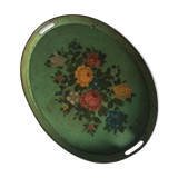 Plateau ancien en metal