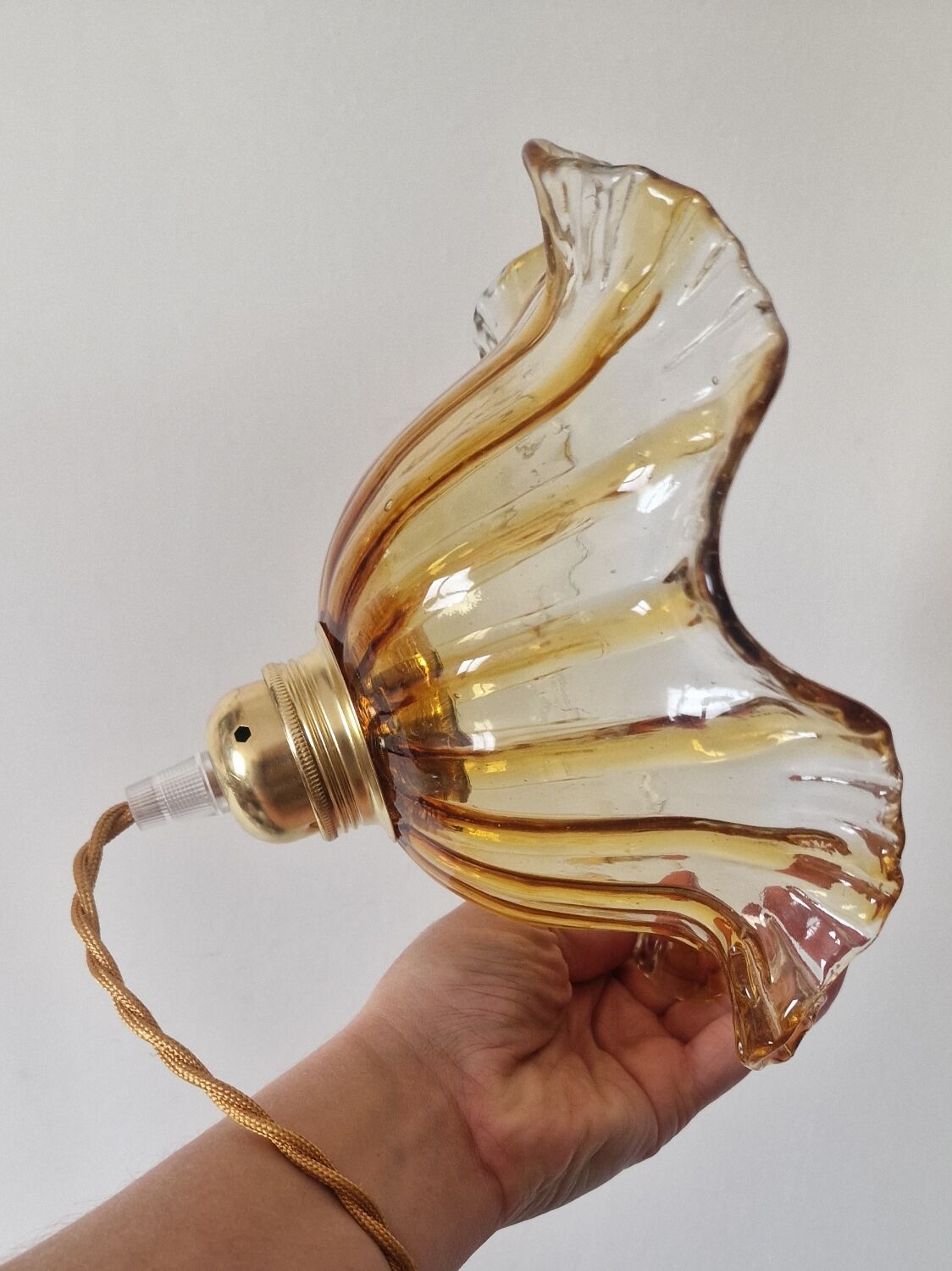 Murano glass light fixture