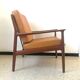 Scandinavian teak armchair by Svend Aage Eriksen for Glostrup vintage 60s
