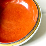 Royal Copenhagen  Porcelain crackle ware designed by Thorkild Olsen