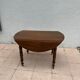 Table ronde en noyer