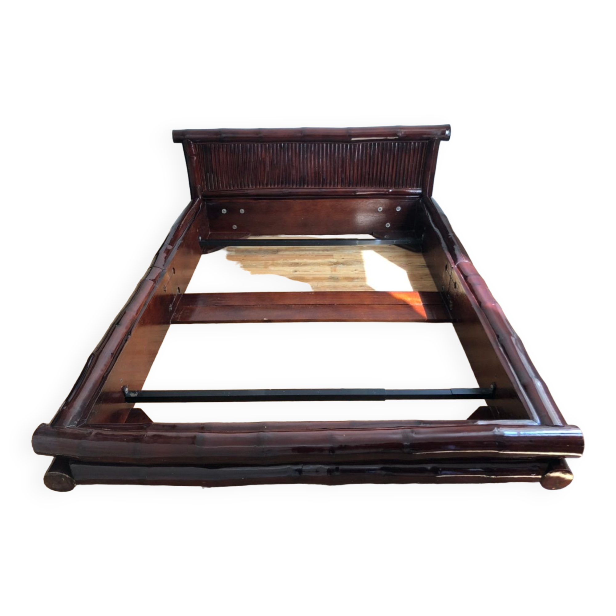 Roche Bobois bamboo bed