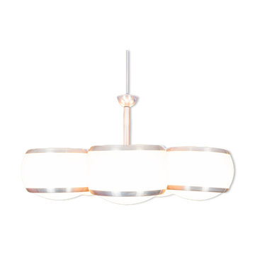 Chandelier 5 lights design 1960s vintage