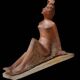 Terracotta sculpture of a female nude by Alberto Sparapani, signed.