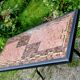 Table bistrot mosaïque de verre années 70
