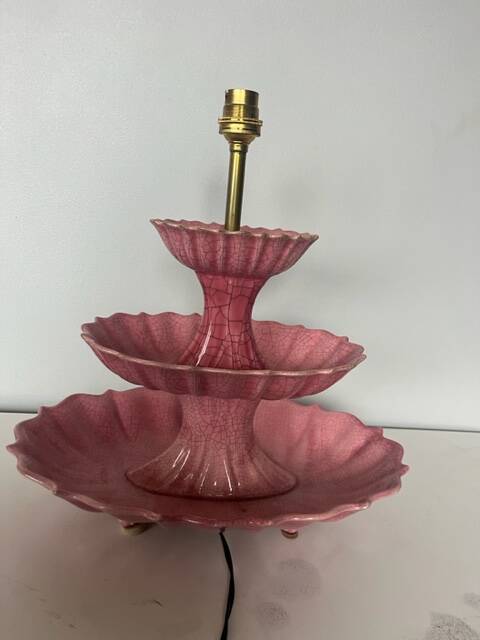 Vintage ceramic lamp base