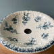 Soap cup 1900 in earthenware of St Amand Et Hamage, Nigella collection