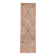 3x9 Vintage Pale Red & Brown Aesthetic Turkish Runner Rug, 91x291Cm