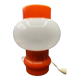 Table lamp space age opalescent glass