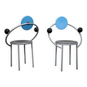 Paire de chaises par - memphis