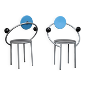 Paire de chaises par Michele De Lucchi pour Memphis Milano, Italie, 1981