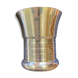 Timbale en métal argenté de style Art Deco