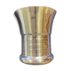 Art Deco-style silver metal timbale