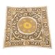 Vintage hand-embroidered tablecloth 125x128 cm