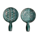 Pairs of ceramic pans by Robert Picault