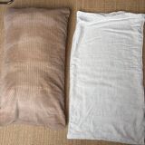 Pair of reupholstered armchairs from the 1970s.