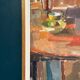 Large Original Swedish Oil on Canvas – “Still Life” by Ingvar Hällgren – Signed – Vintage & Framed – 89 × 42 cm (35" × 16.5")