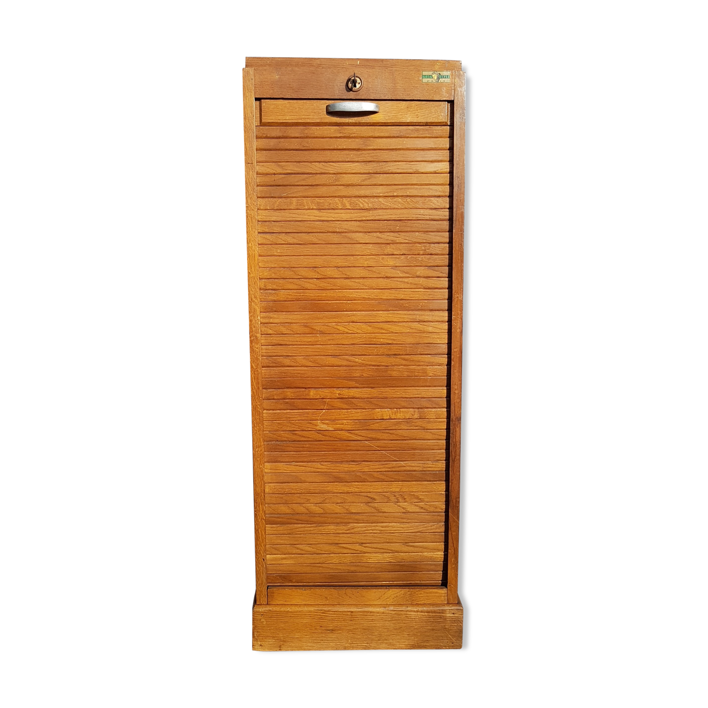 1950 Bureau Style Paris curtain cabinet