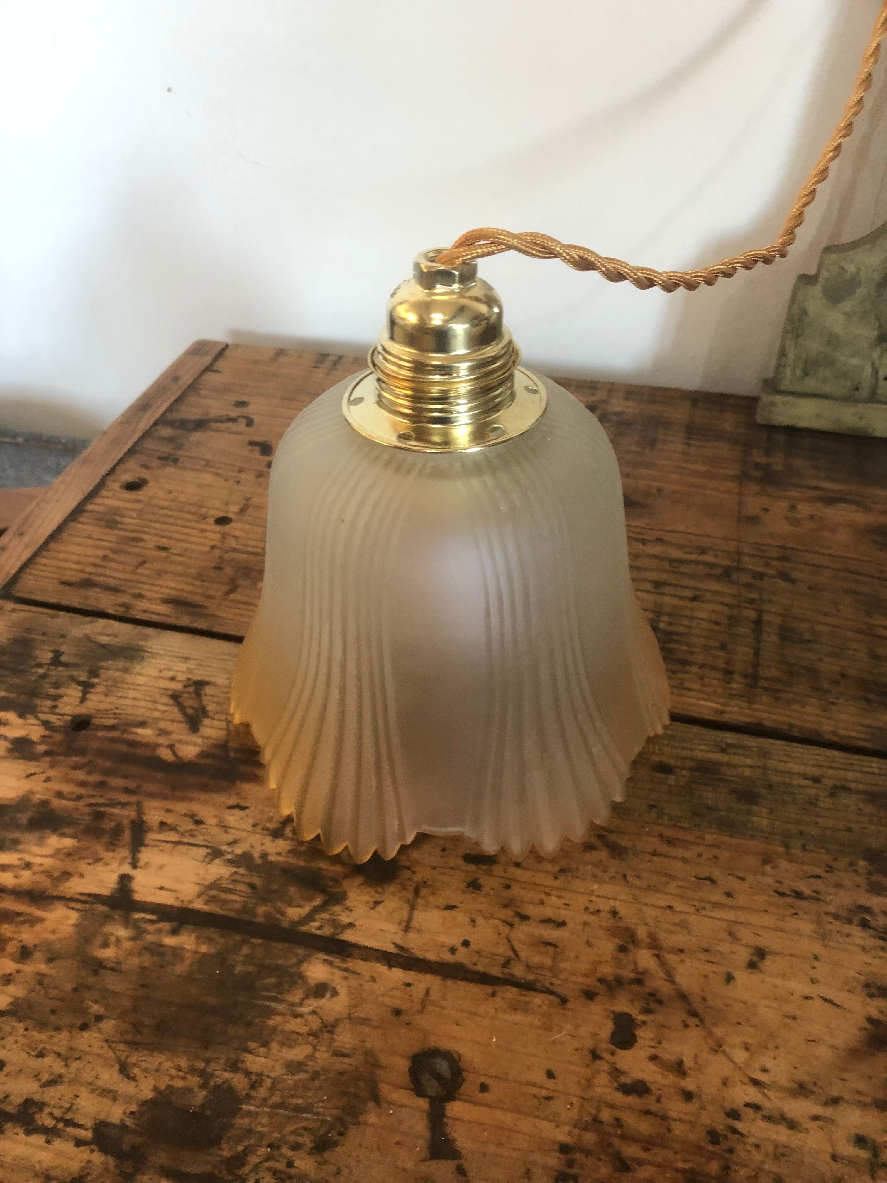 Vintage tulip walkman smoked glass