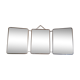 Miroir triptyque de barbier