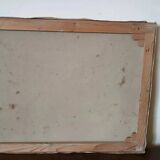 oil painting on canvas signed 1950s