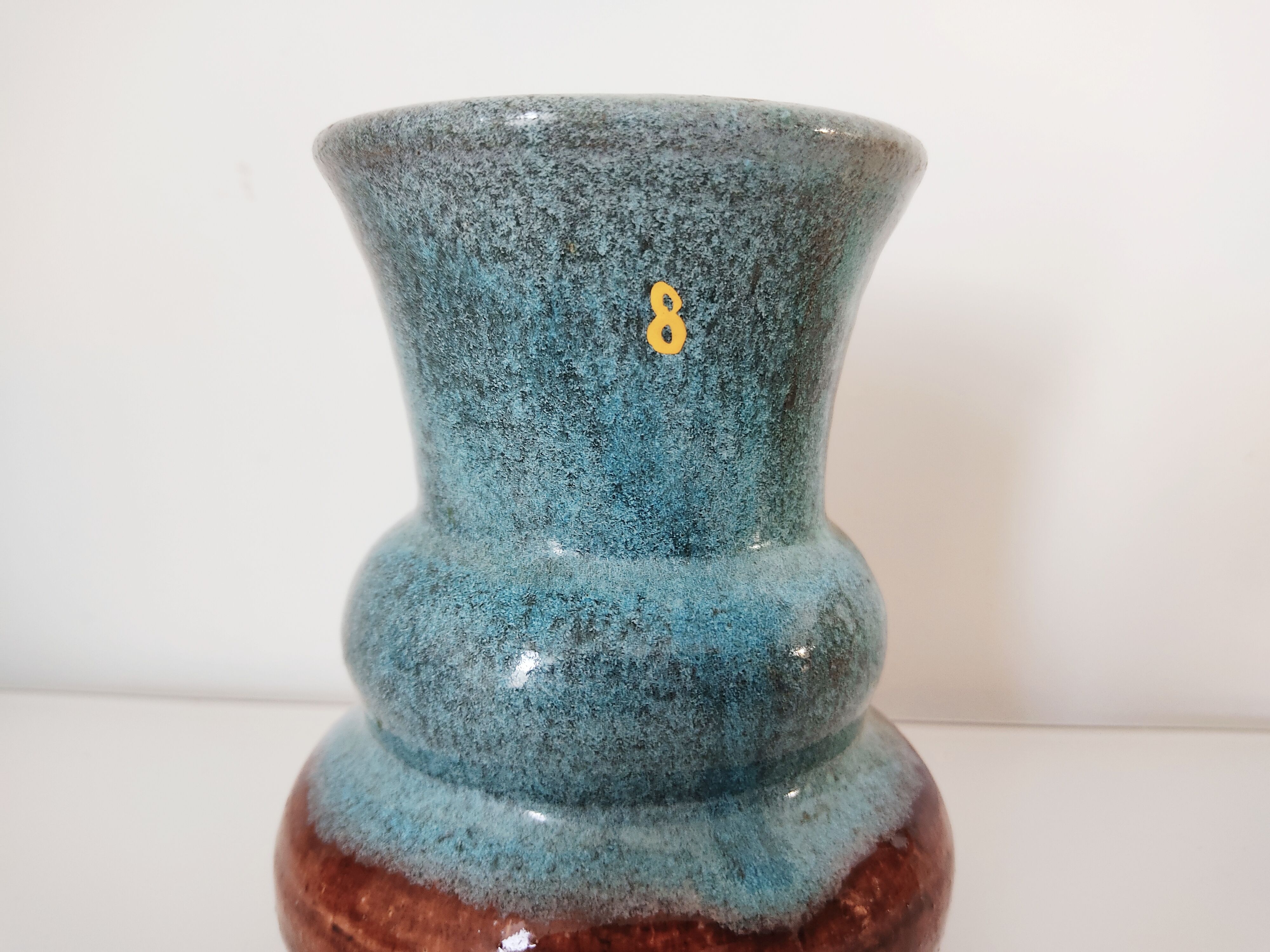 Ceramic vase Accolay signed