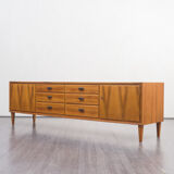 Vintage enfilade, walnut, restored, 220cm