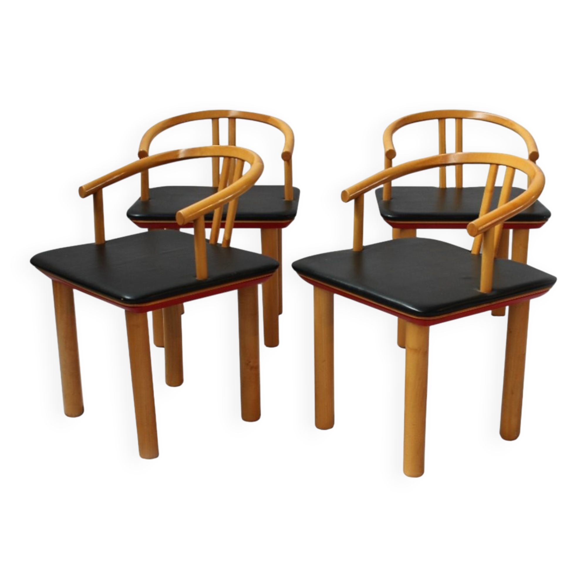 Dining Chairs by Stildomus, Italy, 1978, Set of 4