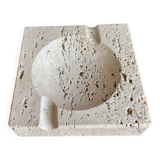 Vintage travertine ashtray