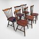 6 western beech chairs from the 1960s