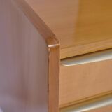 Italian Cherrywood Lowboard from the 1950s