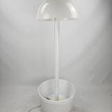 Mushroom floorlamp with planter in bottom Massive seventies