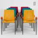 Suite de 8 chaises Pigalle par Caramia pour XO, 1990