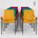 Suite de 8 chaises Pigalle par Caramia pour XO, 1990