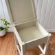VINTAGE Beige Stool Chest