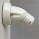 Angled wall lamp Art Deco porcelain