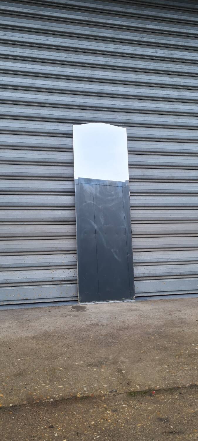 Art deco beveled mirror