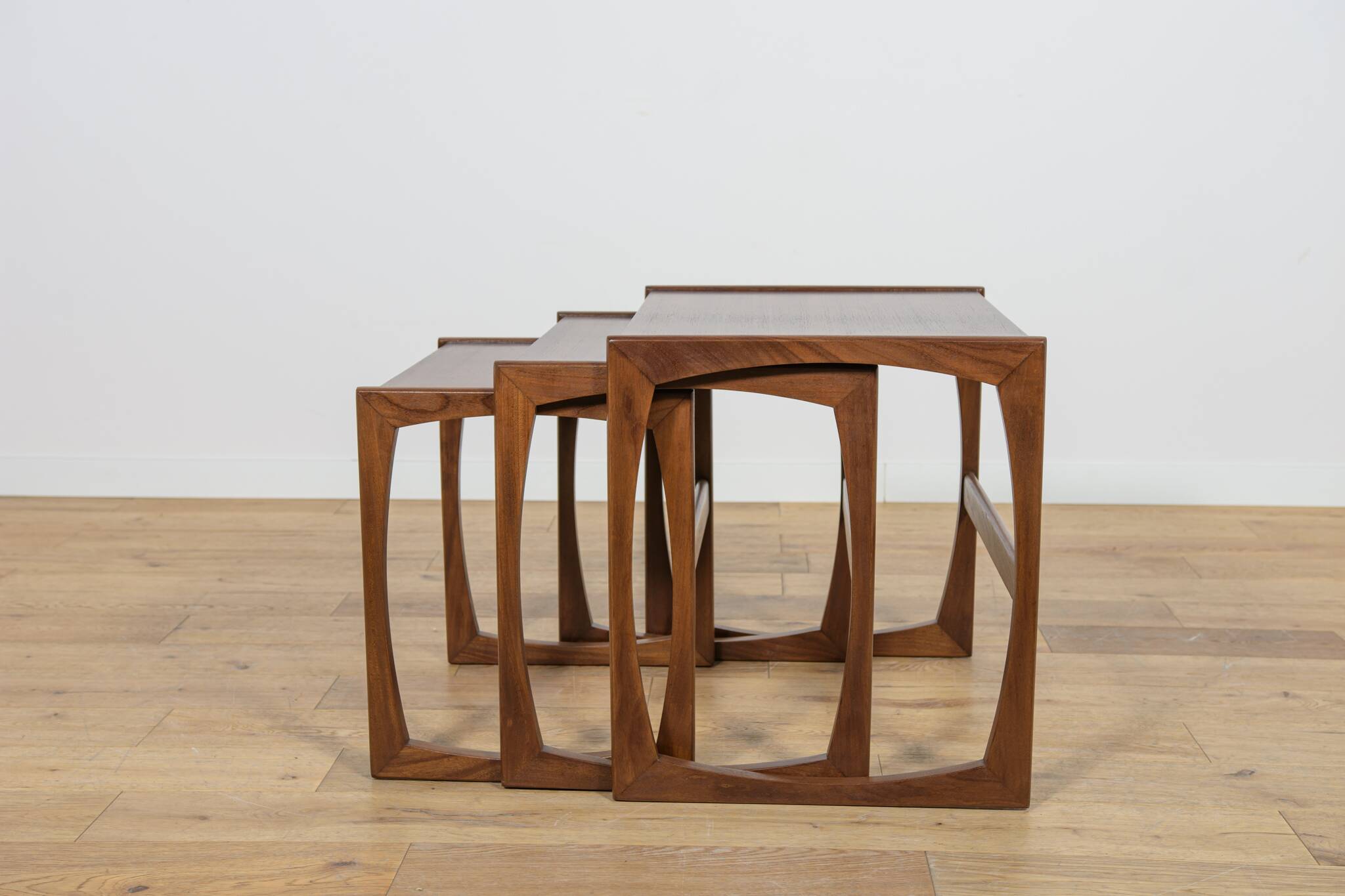 Mid-Century Teak Nesting Tables by R. Benett for G-Plan, United Knigdom, 1970s, Set of 3
