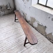 Banc de ferme chêne 1950