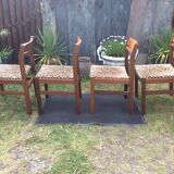 Vintage Scandinavian teak chairs