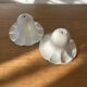 Pair of ceramic pendants