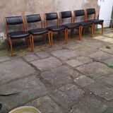 Lot de chaises de style scandinave