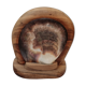 Tahitian lamp, 1980, carved pearl oyster shell
