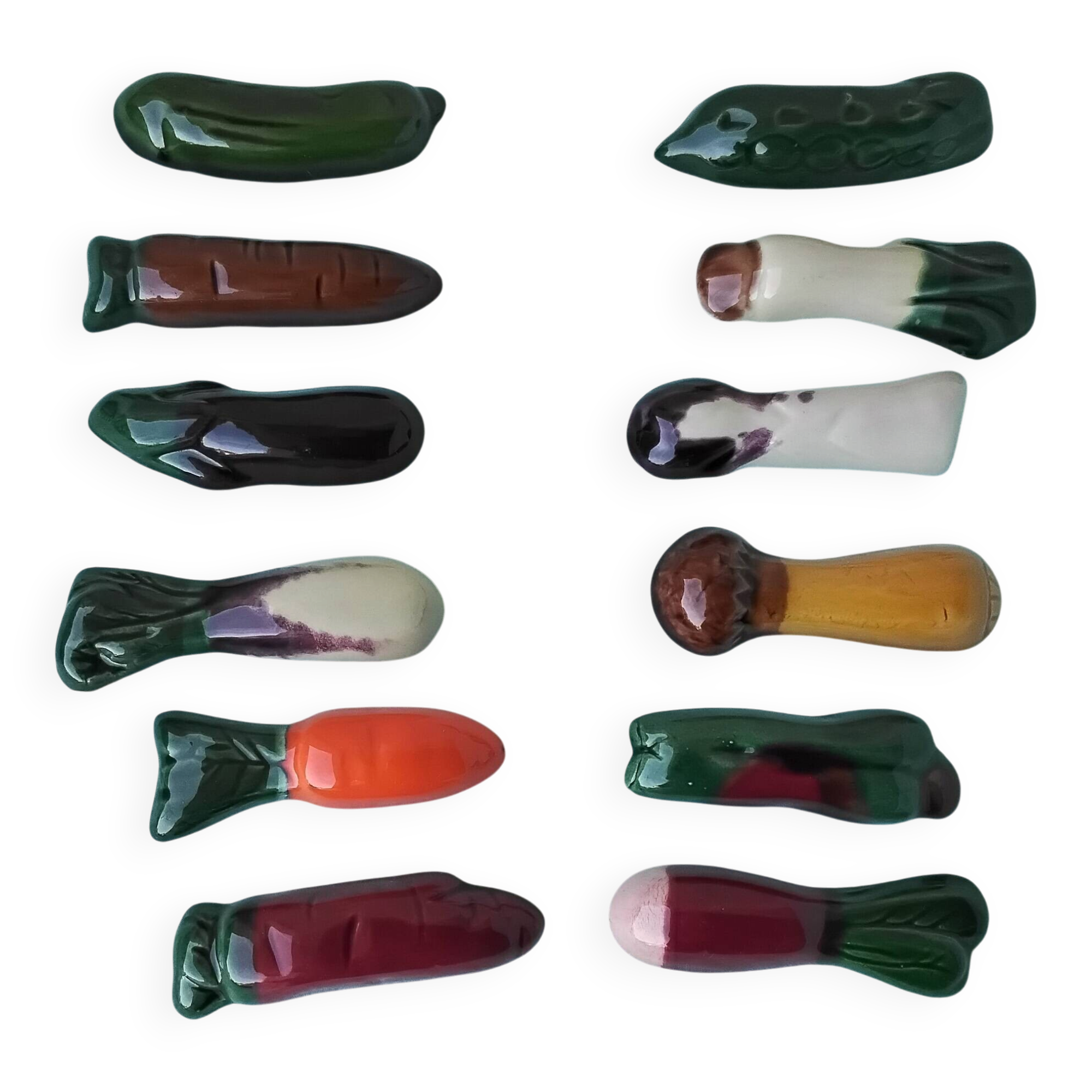 12 ceramic knife rests