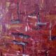 Peinture à l'huile abstraite par Ruspoli 2003