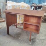 Vintage Scandinavian-inspired teak desk